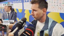 Messi: "Fue un partido muy físico, duro y con mucha intensidad"