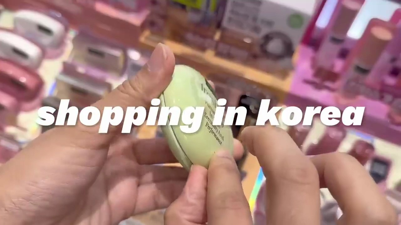shopping in korea vlog 🇰🇷 skincare & makeup haul 🎀 tons of freebies at Oliveyoung 올영세일