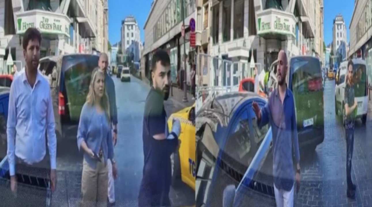 Beyoğlu’nda yol verme tartışmasında 'Boksörüm çeneni kırarım' sözleriyle tehdit etti