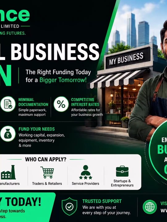 💼 Small Business Loan — Fast Funding for Business Growth | Surence Solution Private Limited