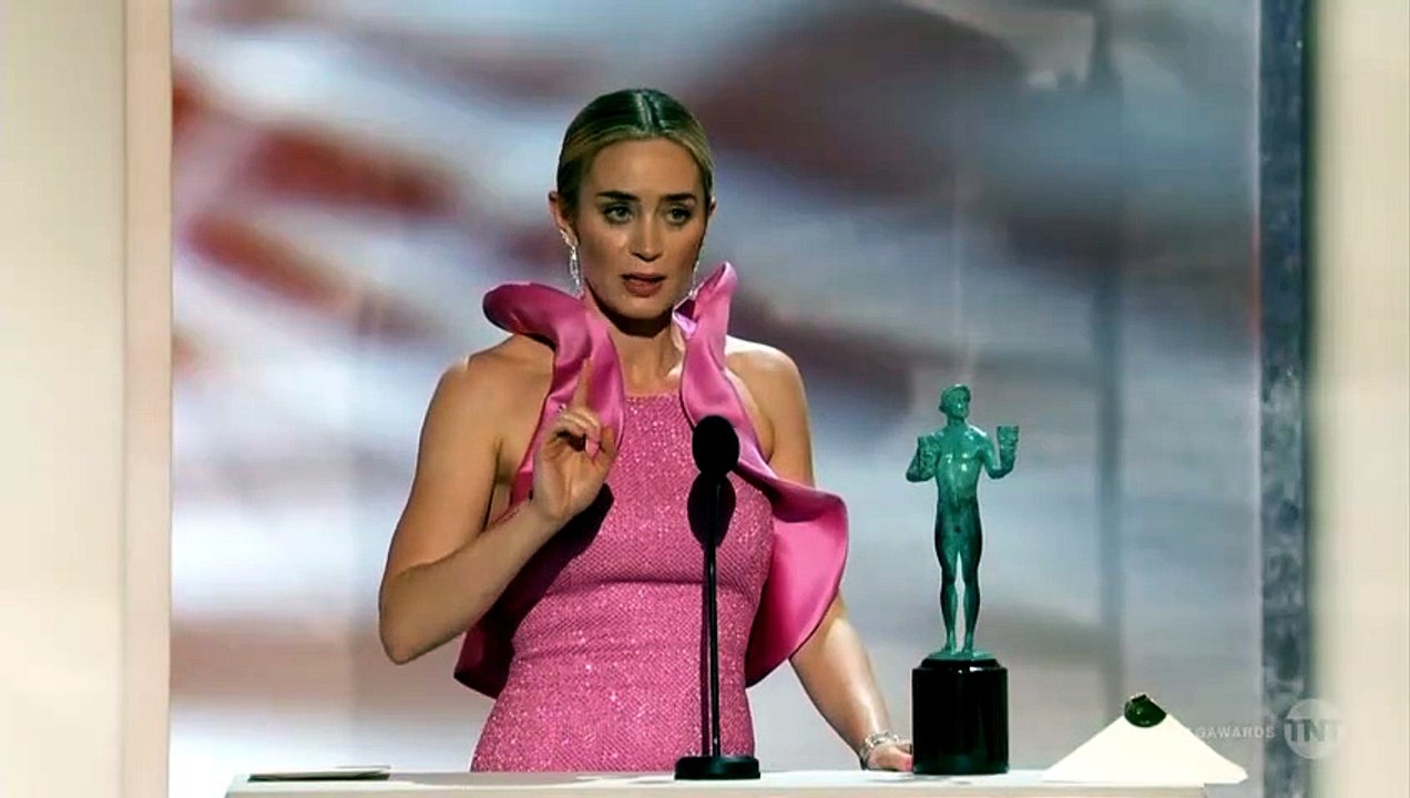 Emily Blunt Gushes Over Husband John Krasinski in SAG Award Speech for 'A Quiet Place' Win | SAG Awards 2019 [Full Movie]