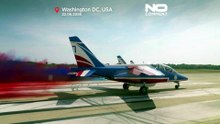 Смотрите: французские самолёты чествуют юбилей США пролётом над Вашингтоном