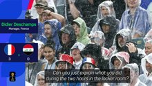 We played cards - Deschamps describes France's two-hour rain-delay