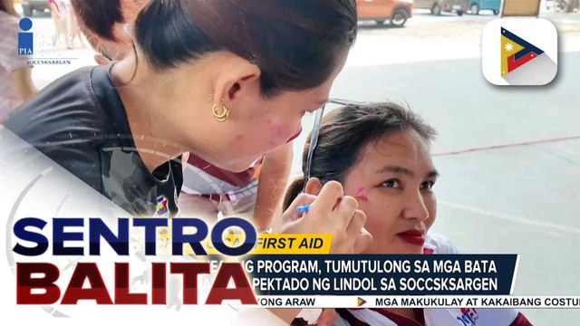 Arts-Based Healing Program, tumutulong sa mga bata at komunidad na apektado ng magnitude 7.8 na lindol sa SOCCSKSARGEN | ulat ni Harlem Ferolino ng PIA-SOCCSKSARGEN