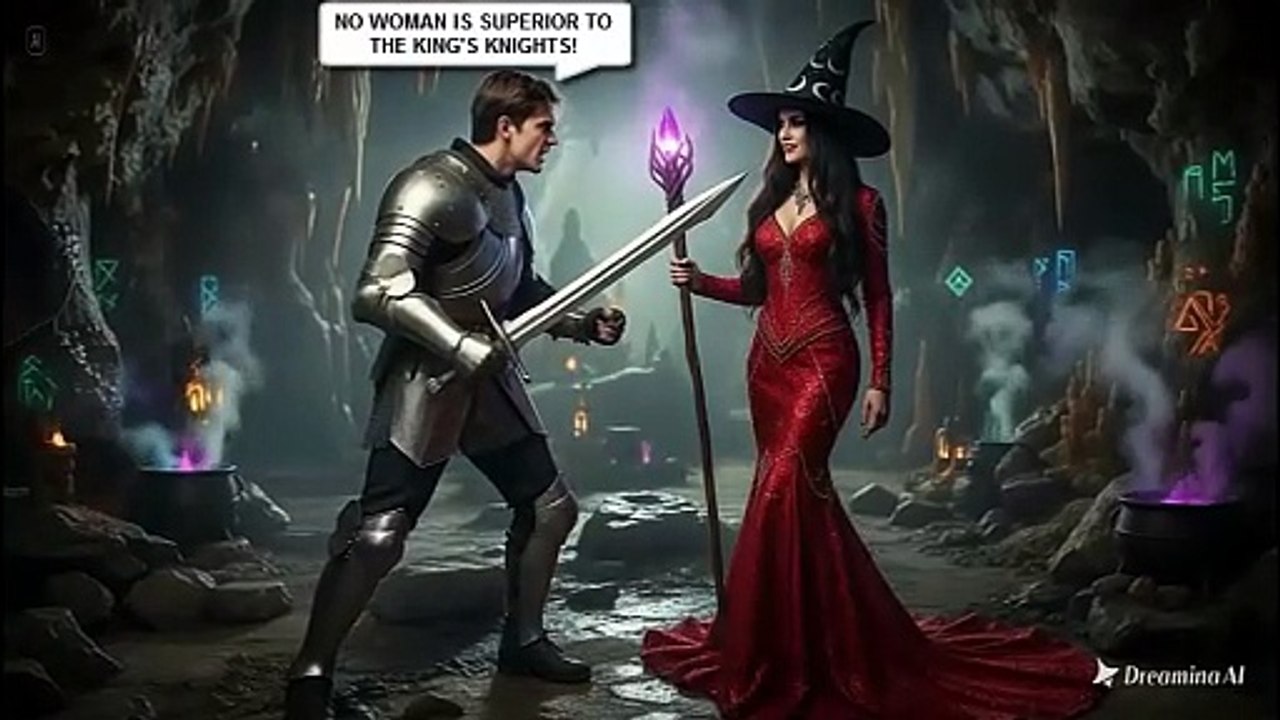 KNIGHT TRANSFORMED INTO A PRINCESS BY A WITCH!