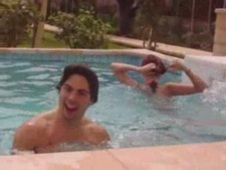 Après midi chez Florent à la piscine