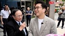 對尬蔣萬安跨市助選！沈伯洋拜會大台南同鄉會 請益商圈活絡、農產行銷合作