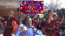 Winter Magic Festival Katoomba 2026 Part 3 Caravan Belly Dancers, Lucky n Yacou West African Drums and Dancers. 20 Jun 26