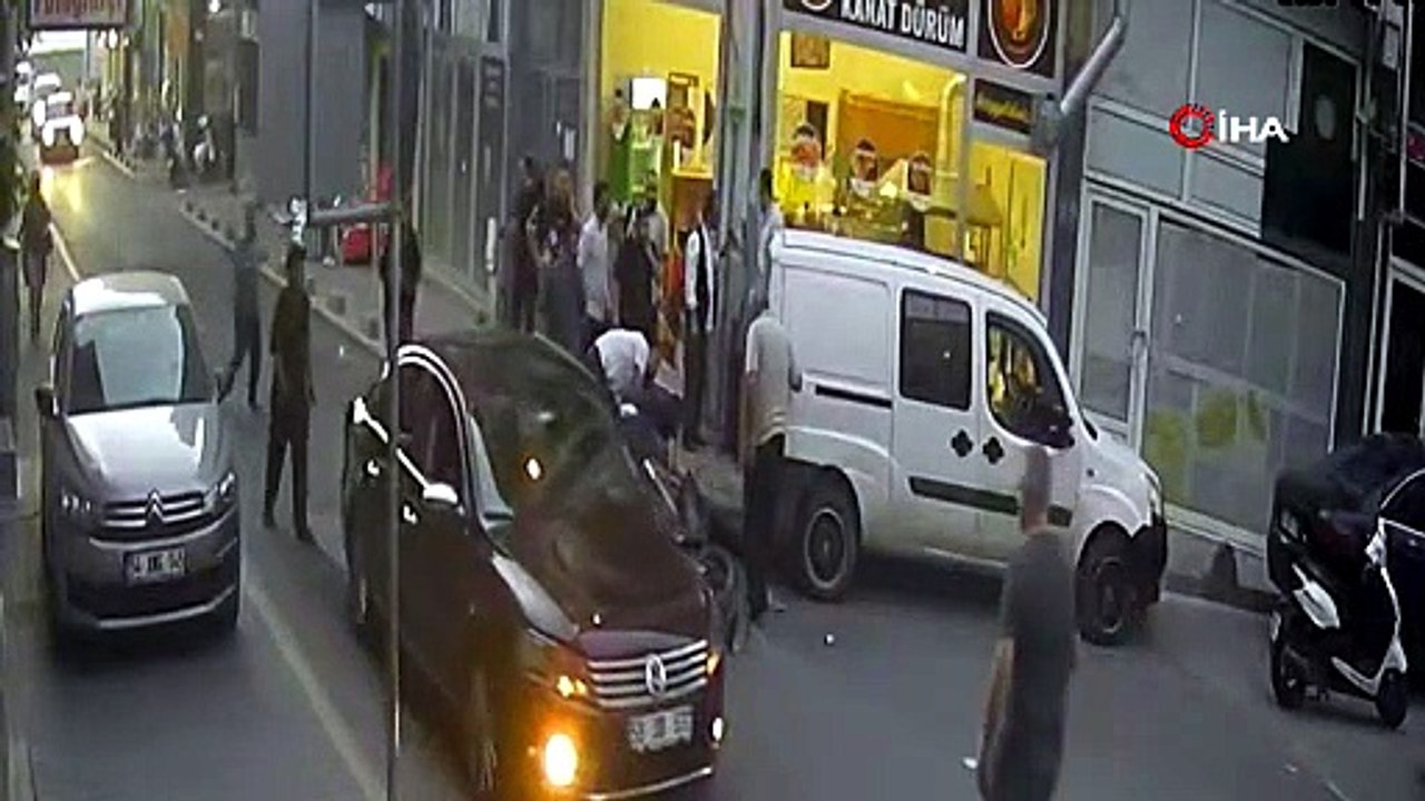 Motosikletli Dehşet Saçtı!