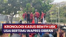 Kronologi Kasus Dugaan Bagi-Bagi Uang BEM FH UBK Setelah Bertemu Wapres Gibran