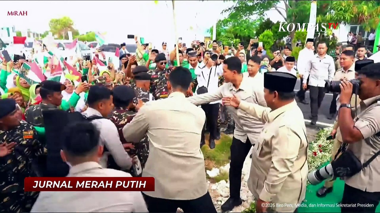 Momen Prabowo Bersalaman dengan Ulama dan Petinggi PBNU pada Penutupan Munas NU | JMP