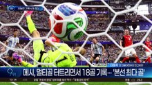 ‘축구의 신’ 메시, 생일 앞두고 ‘월드컵 기록 경신’