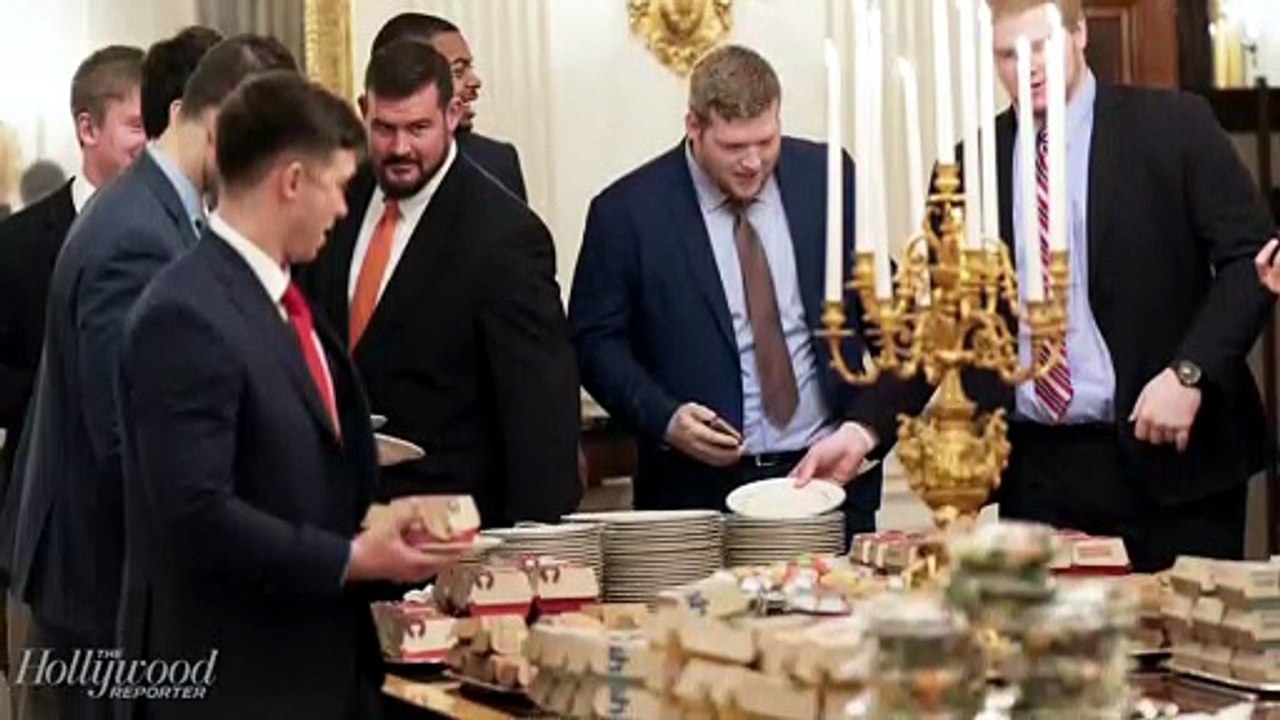 Late-Night Hosts Poke Fun at Donald Trump's Fast Food Buffet | THR News [Full Movie]