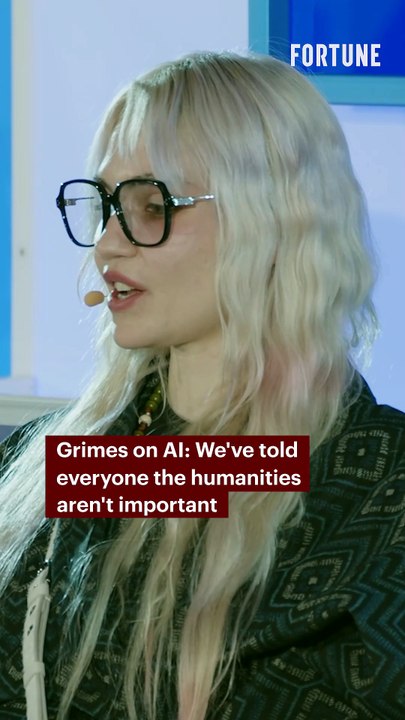 Grimes on AI: We've told everyone the humanities aren't important