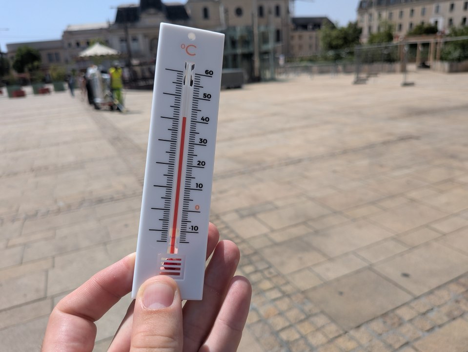 Où fait-il le plus chaud ? Le plus frais au Mans ? On a observé les différentes températures