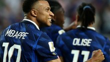 Mbappé tras su doblete ante Irak y las comparaciones con el argentino: "No me fijo en lo que hace Messi"