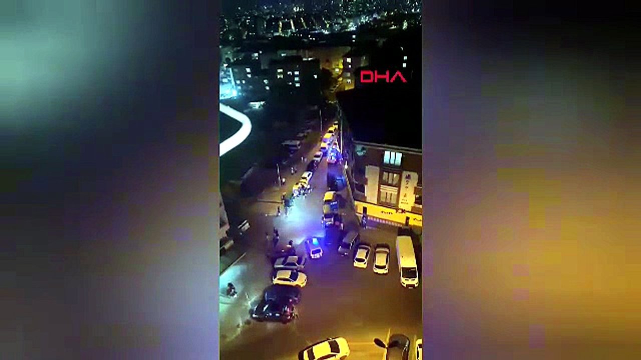 Karı-koca kavgası mahalleyi ayağa kaldırdı! Polisten kaçarken hastanelik oldu