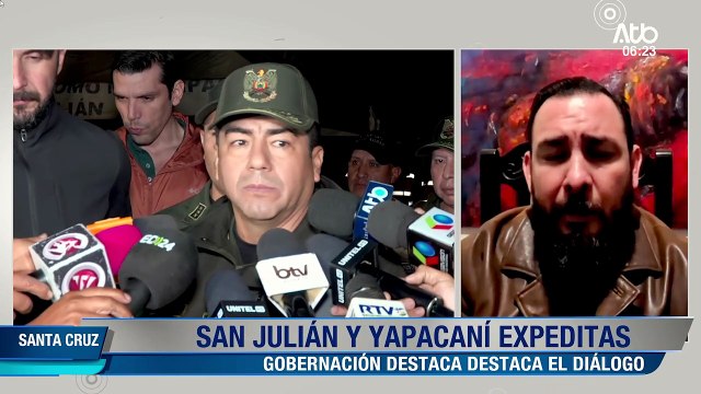 Gobernación destaca diálogo que permitió levantar bloqueos en San Julián y Yapacaní