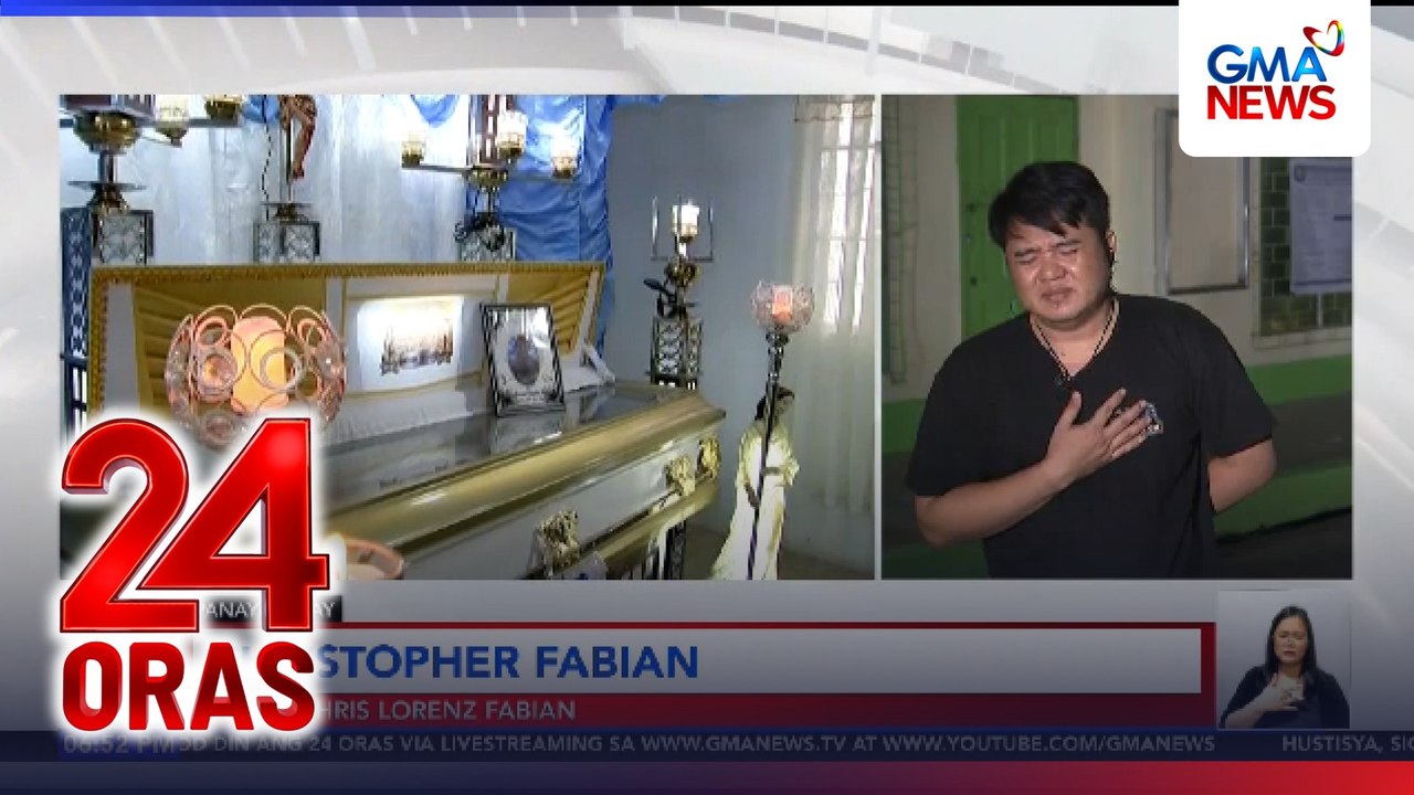 Ama ng 'hero' student na si Chris Lorenz Fabian, nanawagan ng hustisya | 24 Oras