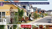 LS VISION 20MP Wifi Surveillance Camera 10X Zoom 4*Screens Outdoor ... -- Top Rated 2026 | Buy Now!