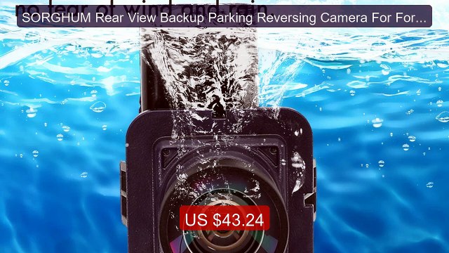 SORGHUM Rear View Backup Parking Reversing Camera For Ford ... Top Pick 2026 | Unbeatable Price!