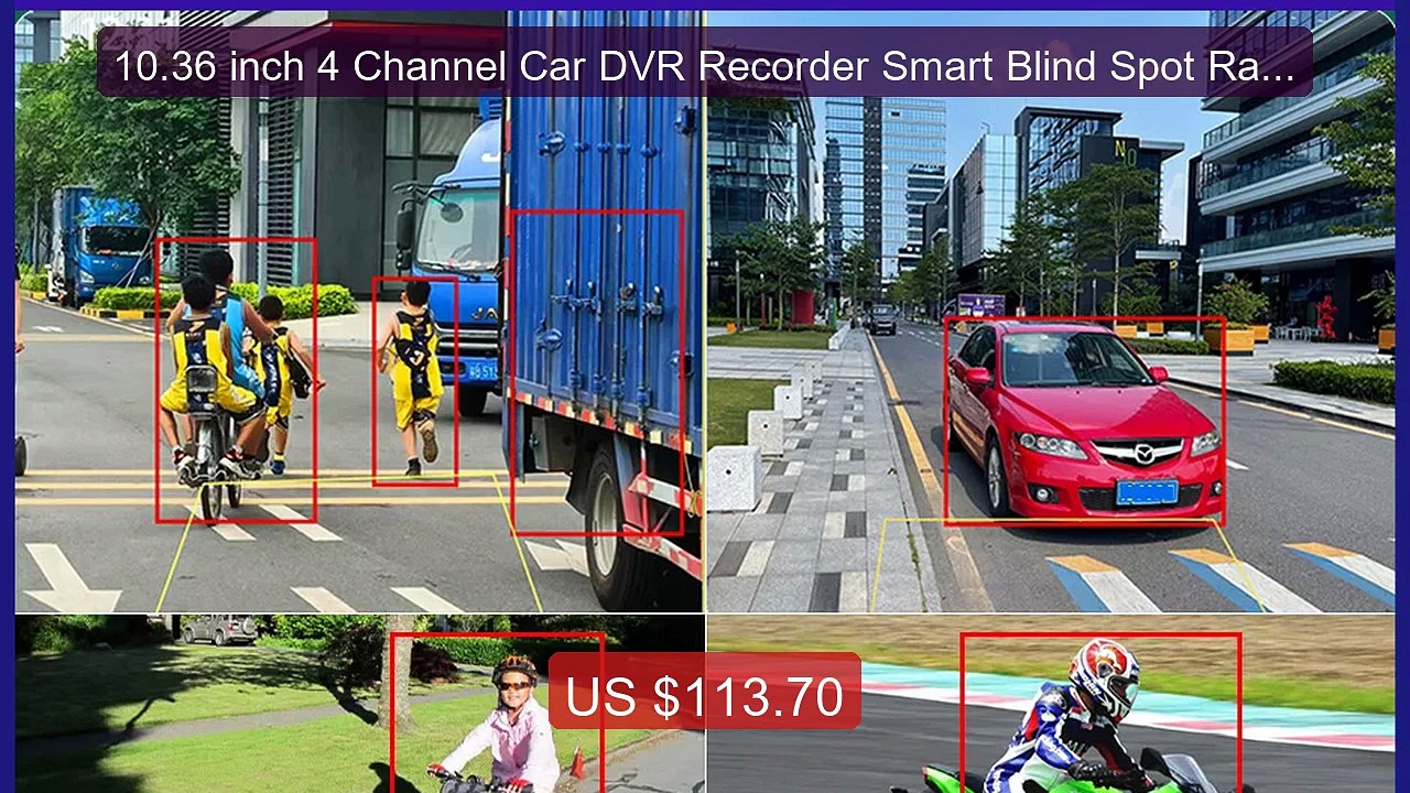 10.36 inch 4 Channel Car DVR Recorder Smart Blind Spot Radar BSD A... -- Best Deal 2026 | Shop Now!