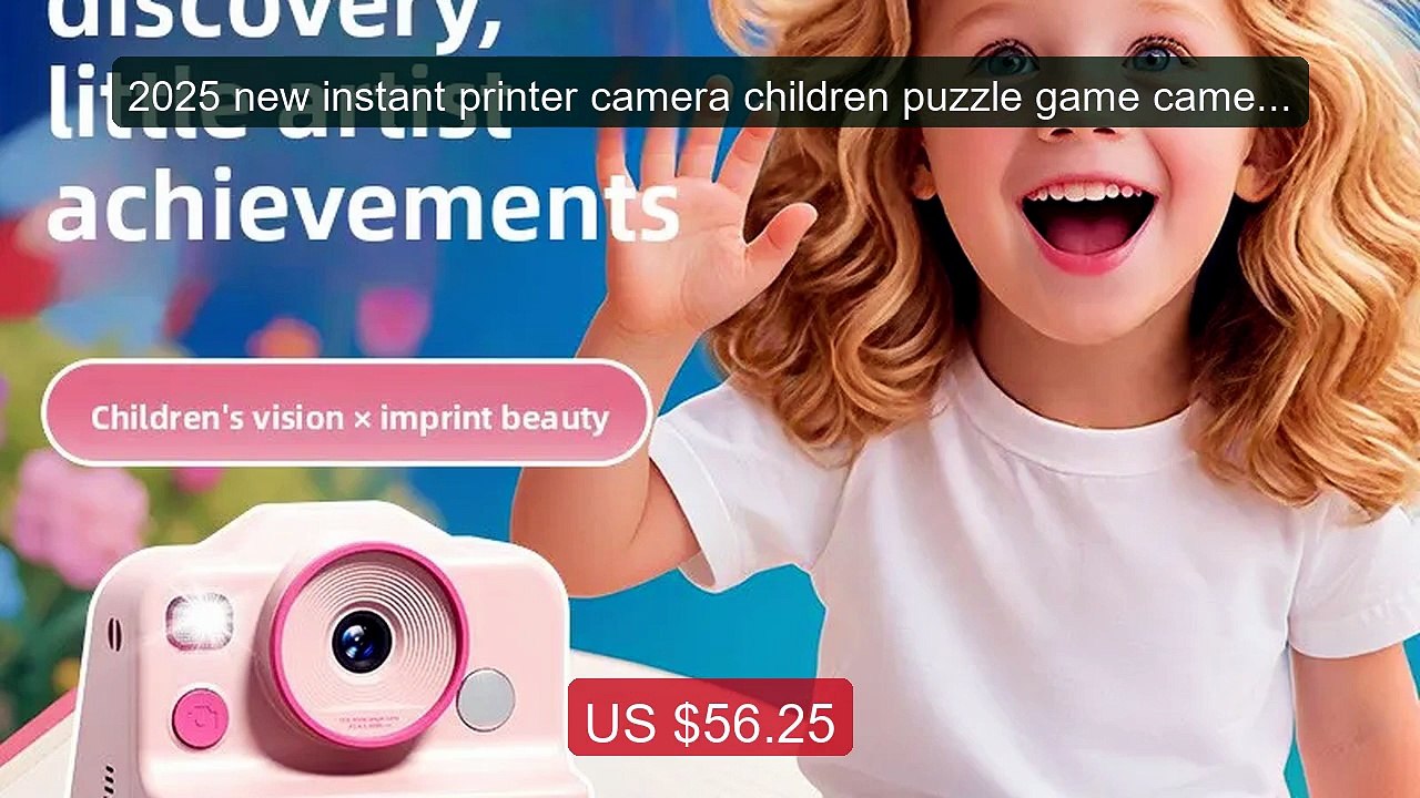 2025 new instant printer camera children puzzle game camera high d... -- Best Deal 2026 | Shop Now!
