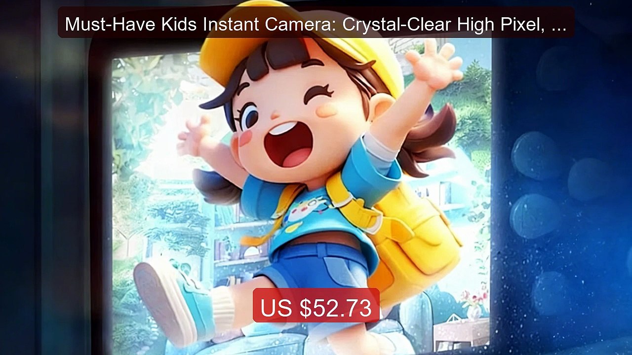 Must-Have Kids Instant Camera: Crystal-Clear High Pixel, Dual... -- Amazing Value 2026 | Must Have!