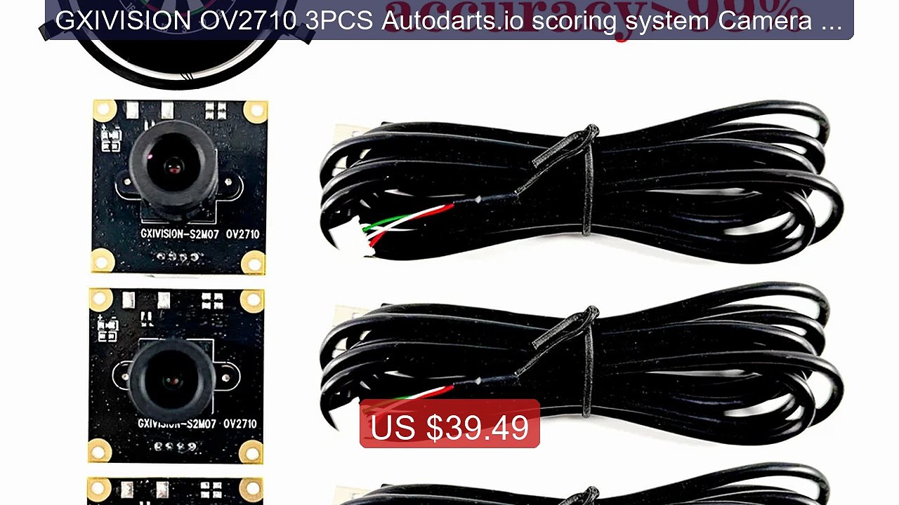 GXIVISION OV2710 3PCS Autodarts.io scoring system Camera 100 d... -- Best Buy 2026 | Great Quality!