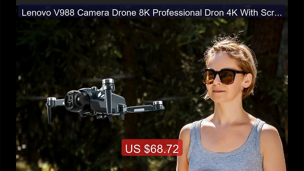 Lenovo V988 Camera Drone 8K Professional Dron 4K With Screen Under... -- Best Deal 2026 | Shop Now!