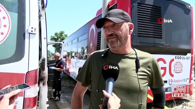 SON DAKİKA! Ankara'da belediye otobüsü kaza yaptı: Ölü ve yaralılar var