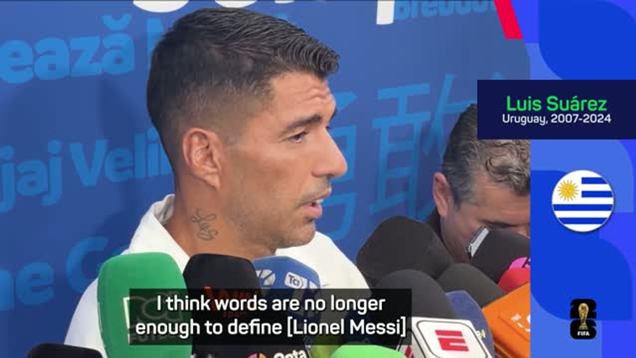 Words can't do Messi justice - Suarez