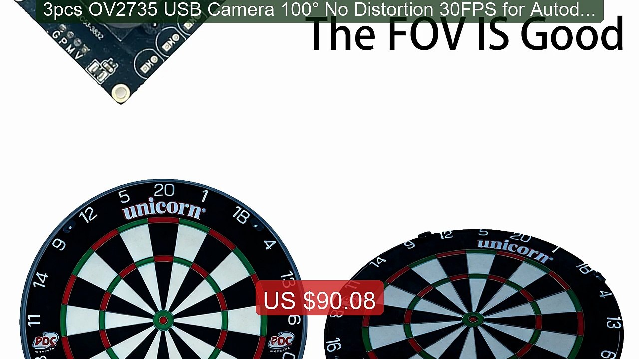 3pcs OV2735 USB Camera 100° No Distortion 30FPS for Autodarts.... -- Hot Deal 2026 | Limited Offer!