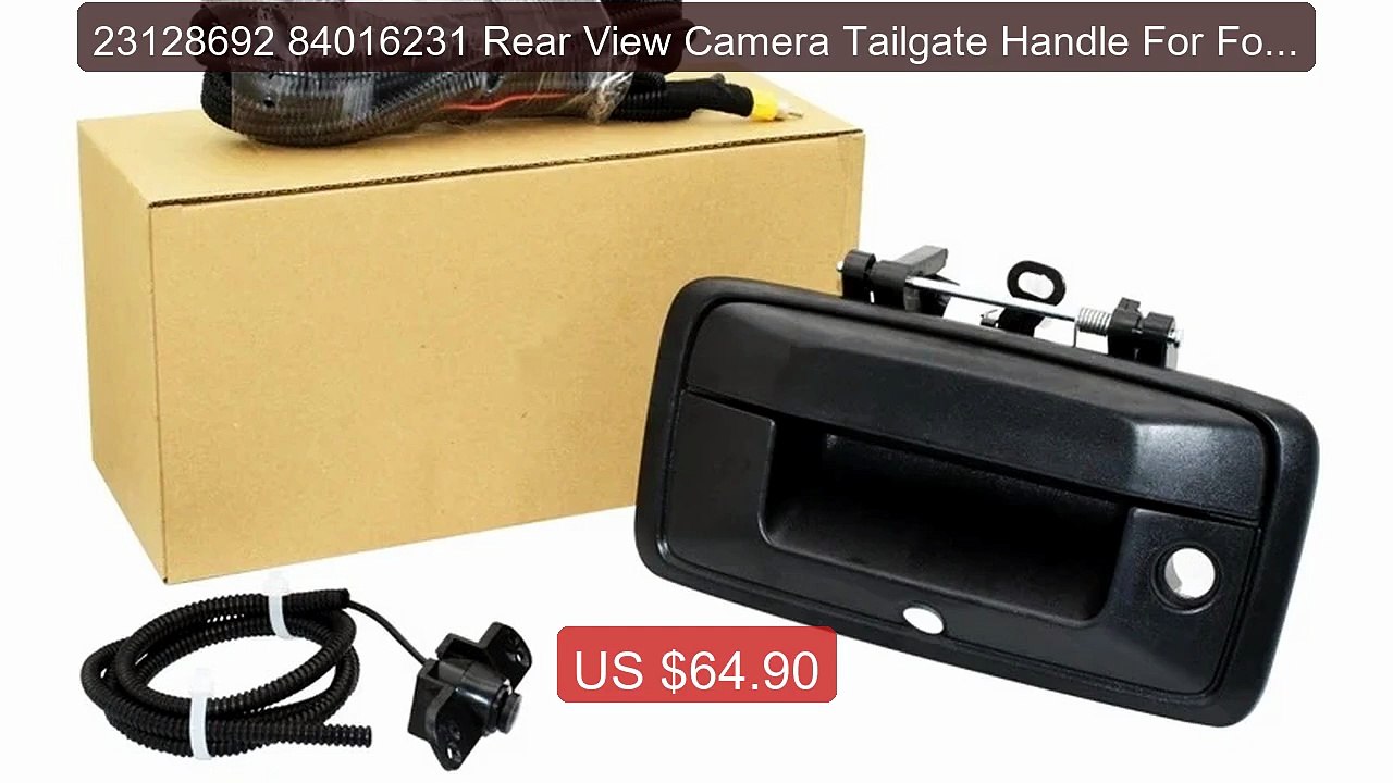 23128692 84016231 Rear View Camera Tailgate Handle For Ford F150 Si... -- Top Rated 2026 | Buy Now!