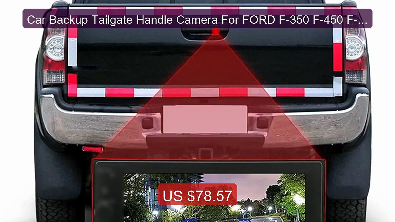Car Backup Tailgate Handle Camera For FORD F-350 F-450 F-550 1999-... -- Best Deal 2026 | Shop Now!