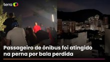 Moradores registram tiroteio em operação contra o Comando Vermelho no Morro Dona Marta, no Rio