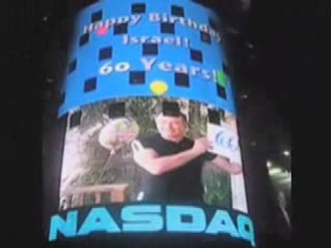 Hollywood souhaite a Israél un bon anniversaire