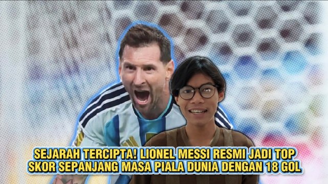 Messi Resmi Jadi Top Skor Sepanjang Masa Piala Dunia-<i>Dunia Olahraga</i>