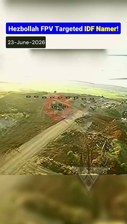 Ababil Drone Hunts IDF Namer APC