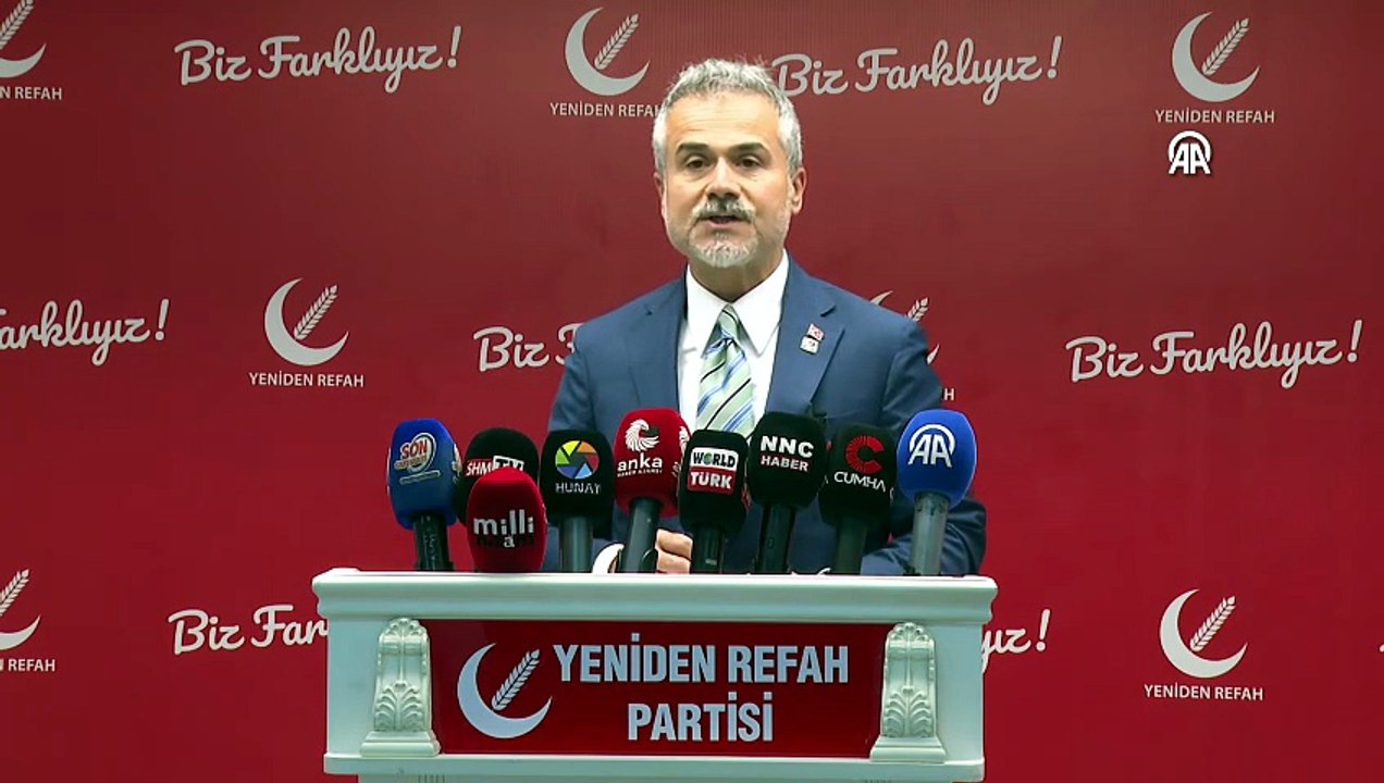 Yeniden Refah Partisi Genel Başkan Yardımcısı Kılıç, basın toplantısı düzenledi: