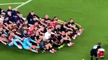 Festejo Selección Noruega