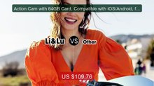 Action Cam with 64GB Card, Compatible with iOS/Android, for Extrem... -- Best Deal 2026 | Shop Now!
