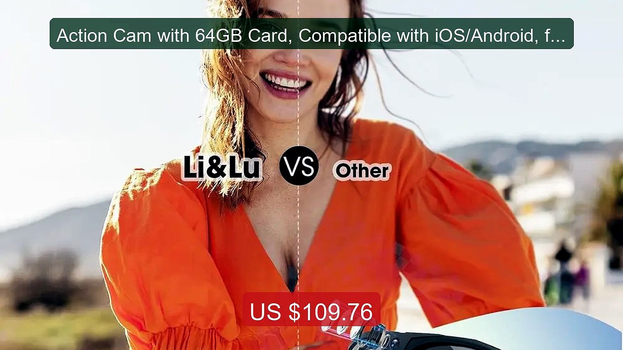 Action Cam with 64GB Card, Compatible with iOS/Android, for Extrem... -- Best Deal 2026 | Shop Now!