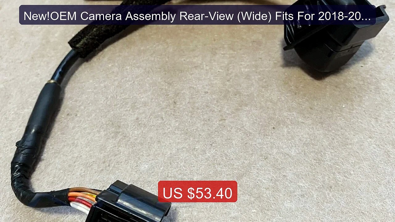 New!OEM Camera Assembly Rear-View (Wide) Fits For 2018-2021 CR... -- Hot Deal 2026 | Limited Offer!