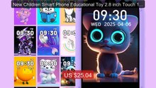 New Children Smart Phone Educational Toy 2.8 inch Touch 16G... -- Top Pick 2026 | Unbeatable Price!