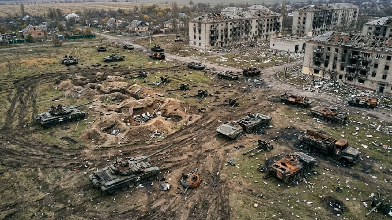 Russia Faces Escalating Decline: 93 Square Miles Lost, 1.2 Million Casualties Reported