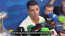 Neymar's biggest goal is to help Brazil on the pitch, says Suarez