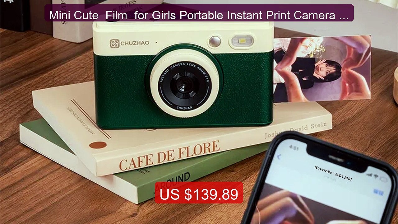 Mini Cute  Film  for Girls Portable Instant Print Camera Direct Col... -- Top Rated 2026 | Buy Now!