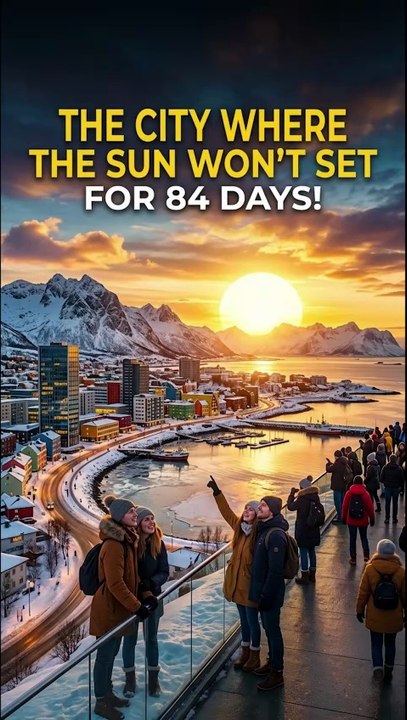 The City Where the Sun Won’t Set for 84 Days!