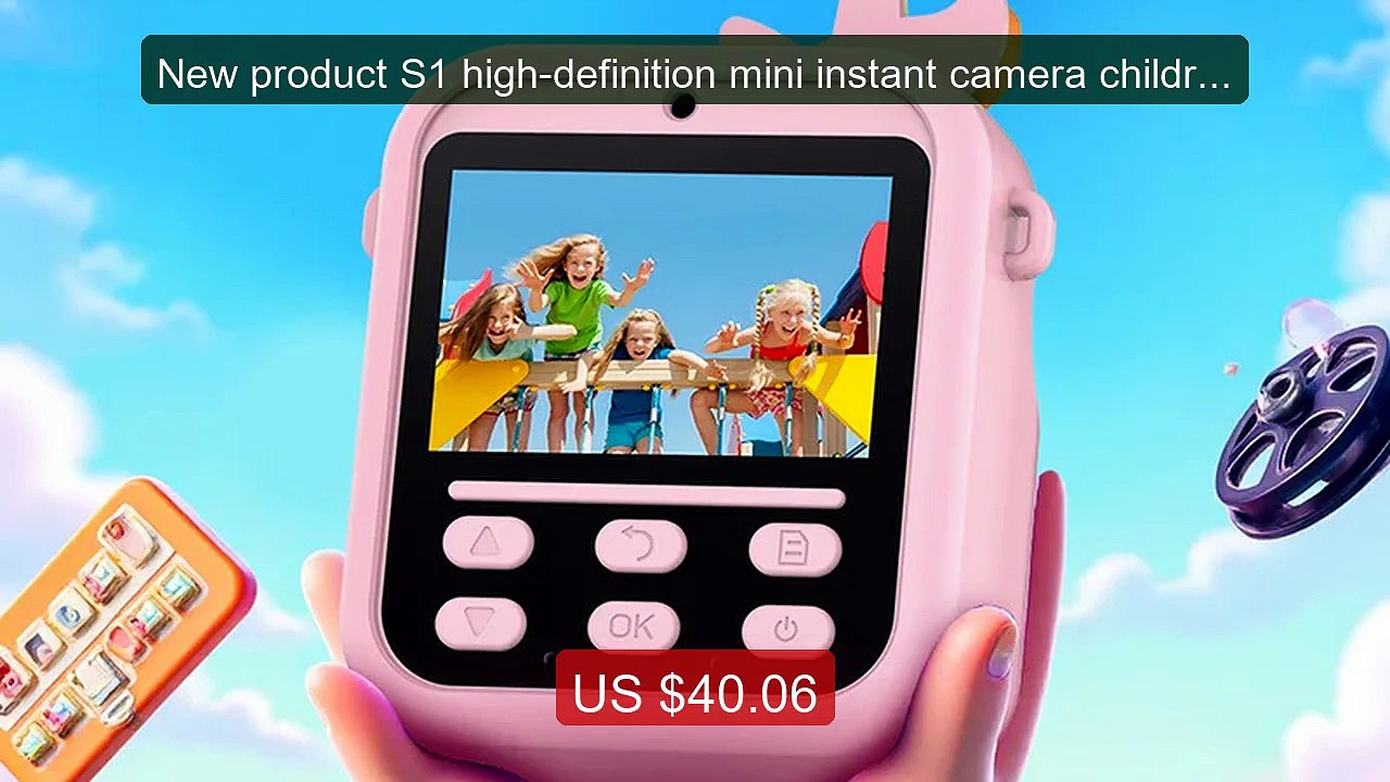 New product S1 high-definition mini instant camera children... -- Top Pick 2026 | Unbeatable Price!